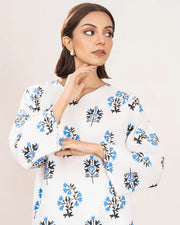 Coastal White & Blue | Co-ord Set