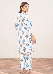 Coastal White & Blue | Co-ord Set