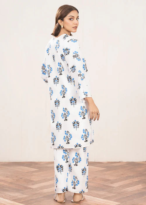 Coastal White & Blue | Co-ord Set