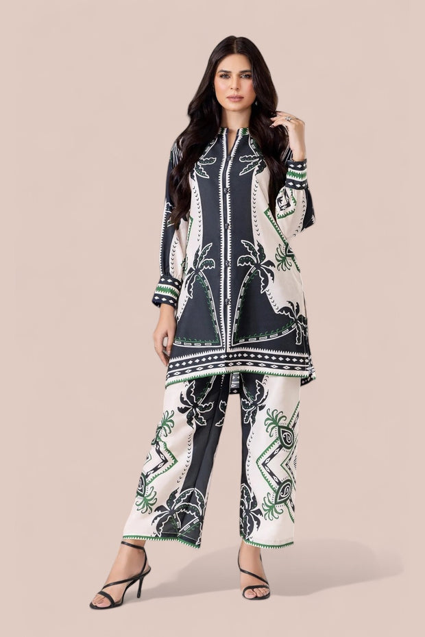 Palm Sketch | Co-ord Set