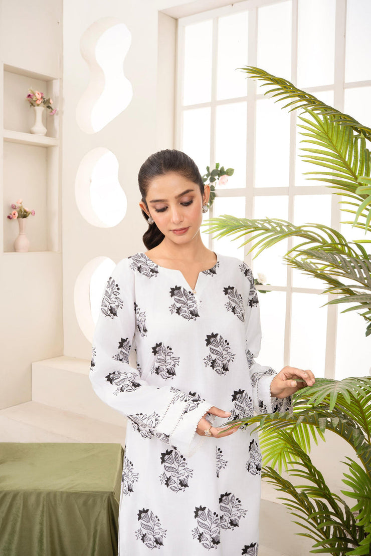 Monochrome Grace | Co-ord Set