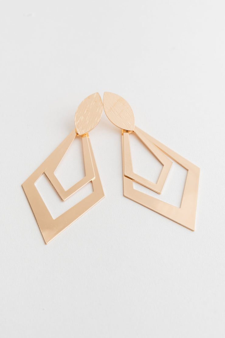 Gold Riley Earrings
