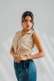 Cotton Crop Skin Shirt
