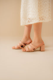 Strappy Block Heels