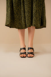 Double Criss-Cross Strappy Heels