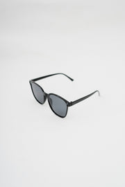 Grey Round Frame Sunglasses