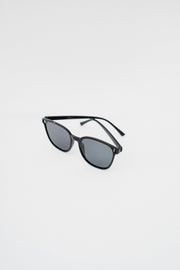 Grey Round Frame Sunglasses