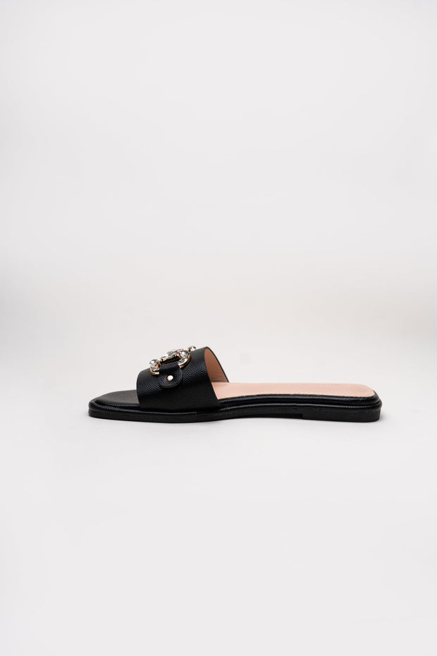 Black Chain Flats