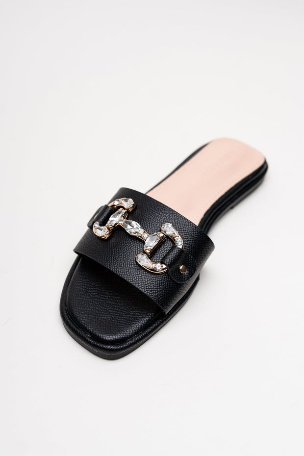 Black Chain Flats
