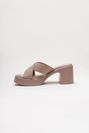 Light Brown Platform Heels