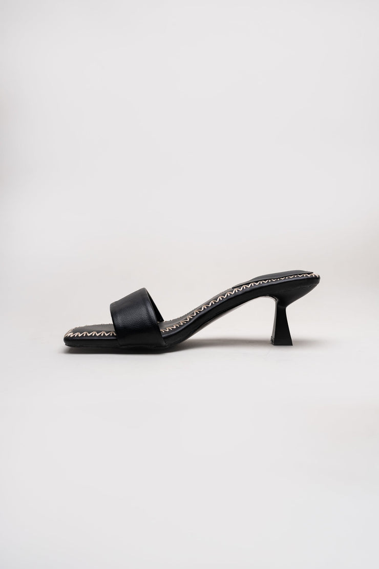Classic Black Kitten Heels