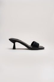 Classic Black Kitten Heels