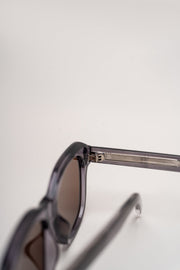 Black Frame Tinted Shades Sunglasses
