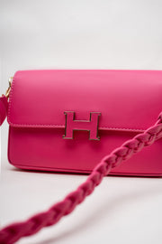 Bold Pink Shoulder Bag