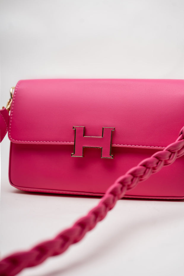 Bold Pink Shoulder Bag