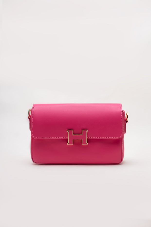 Bold Pink Shoulder Bag