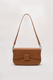 Minimalist Tan Crossbody Bag