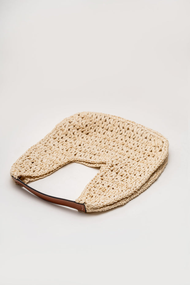Handmade Contrast Crochet Bag