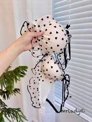 LOVE HEART THIN PAD BRA SET