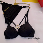 LOVE RING THIN PAD BRA SET