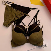 LOVE RING THIN PAD BRA SET