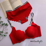 FLARE FASHION LIGHT PUSH UP BRA SET