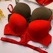 HUSKY THIN PAD BRA SET