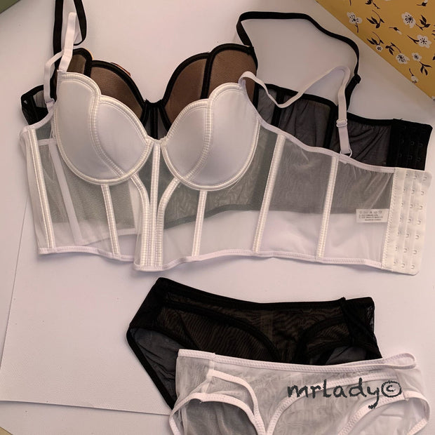 CORSET BRA SET