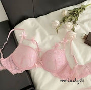 FANCY FLORAL GUL BRA SET