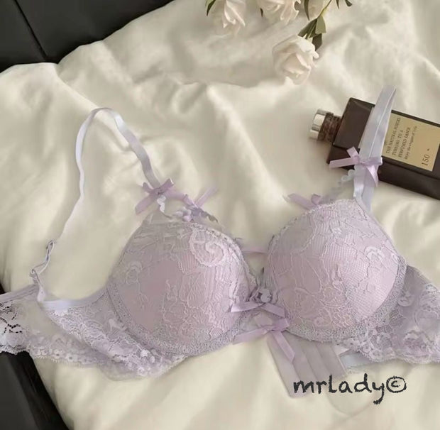 FANCY FLORAL GUL BRA SET