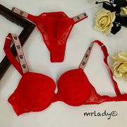 PREMIUM LIGHT PUSH UP BRA SET