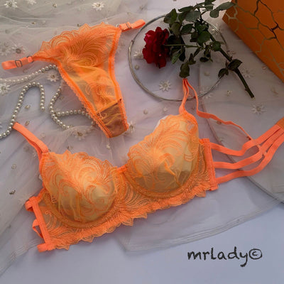 PREMIUM TURKISH RIPPLE SOFT NET BRA SET