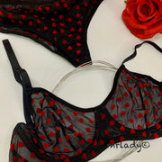 MINI HEARTS WIRED BRA SET