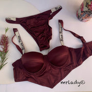 THUNDER THIN PUSH UP BRA SET