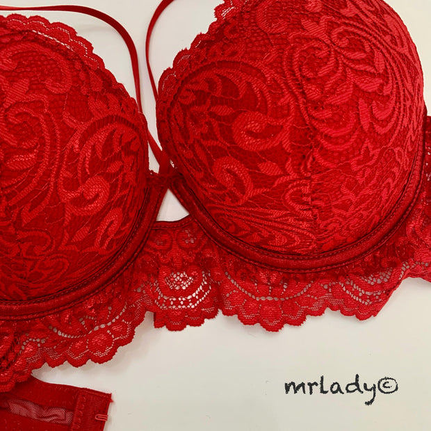 SALSA PUSH UP PADDED BRA