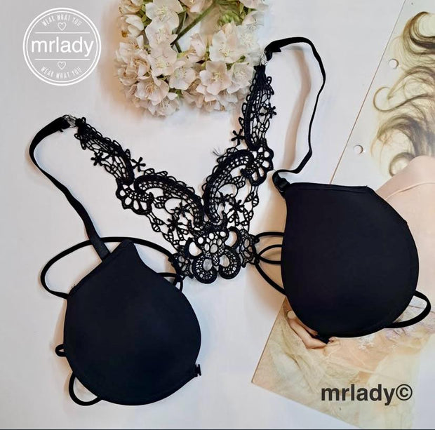 FRONT OPEN BUTTERFLY PADDED BRA