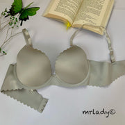 ZIG ZAG THIN PADDED BRA