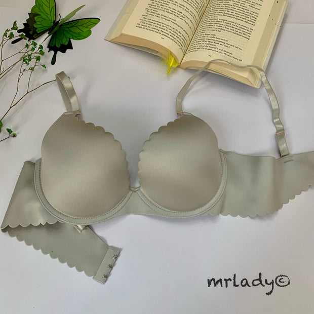 ZIG ZAG THIN PADDED BRA