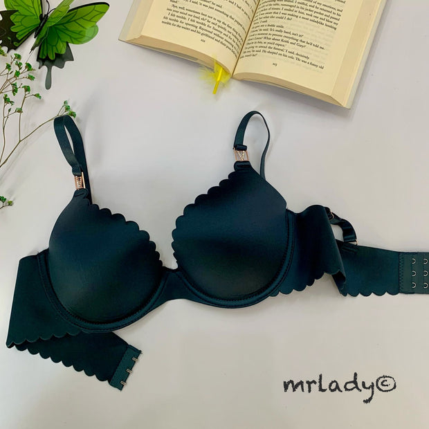 ZIG ZAG THIN PADDED BRA