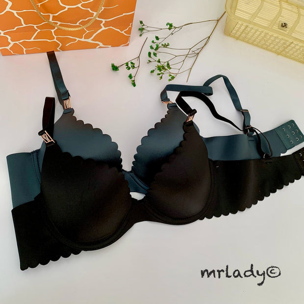 ZIG ZAG THIN PADDED BRA