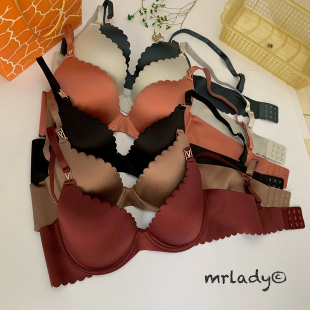 ZIG ZAG THIN PADDED BRA