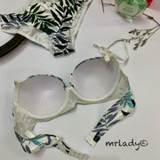 LEAF THIN PAD BRA SET