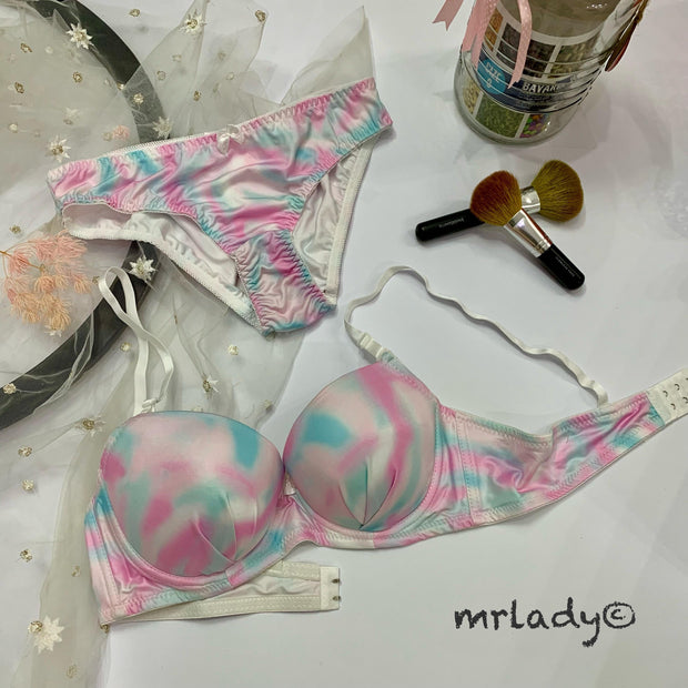 TIE & DYE THIN PAD BRA SET