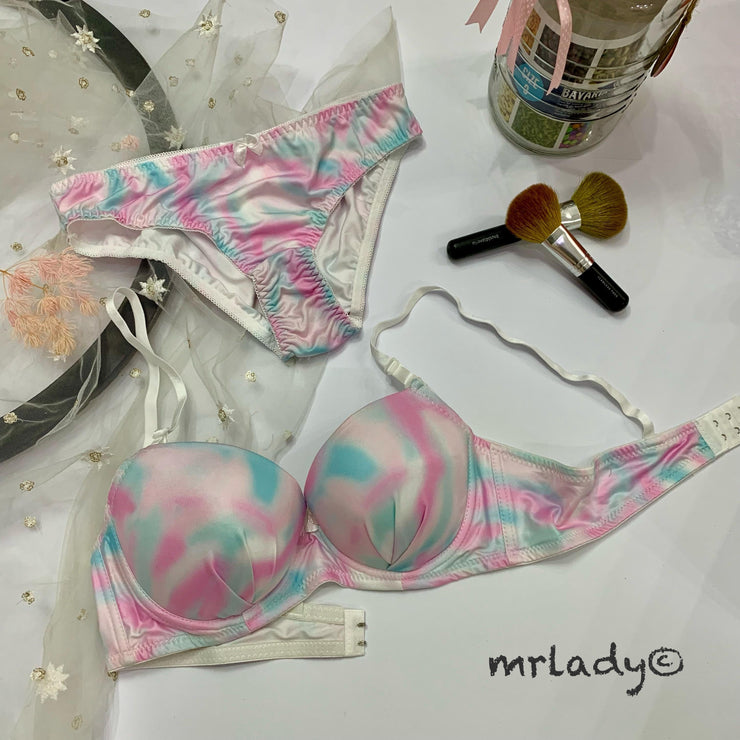 TIE & DYE THIN PAD BRA SET