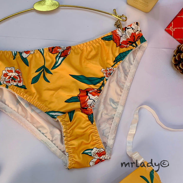 SPRING THIN PAD BRA SET