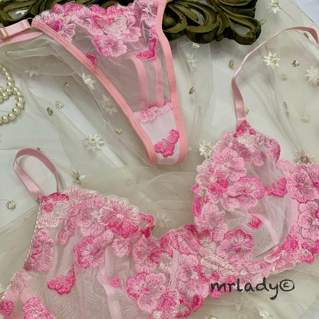 PETAL SOFT NET BRA SET V1
