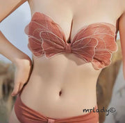BUTTERFLY FANCY THIN PAD BRA SET