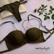 PEARLS CORDI BRA SET