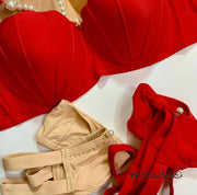 PEARLS THIN PAD BRA SET