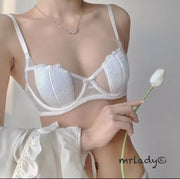 SEXY NET WIRED BRA SET